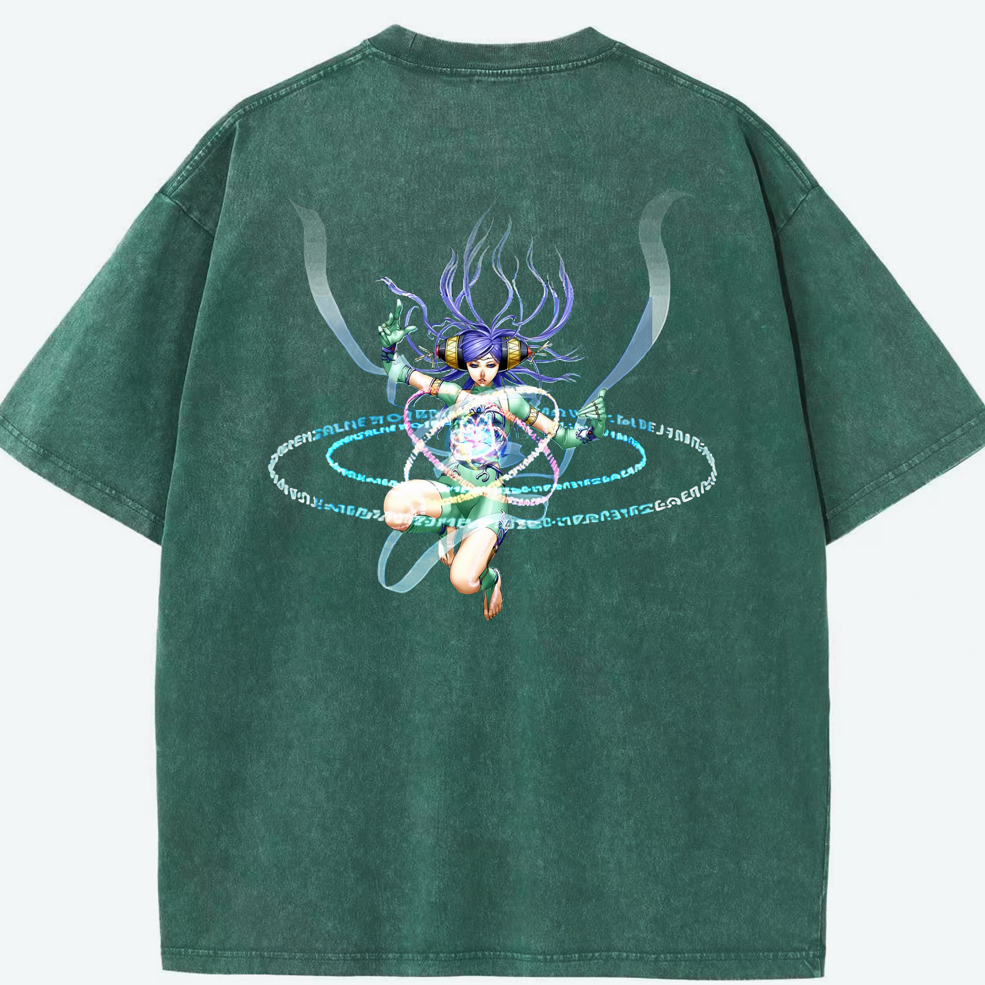 （画像用） 遊☆戯☆王 Yu-Gi-Oh! 綿100% ヴィンテージ風 半袖Tシャツ（背面プリント）
